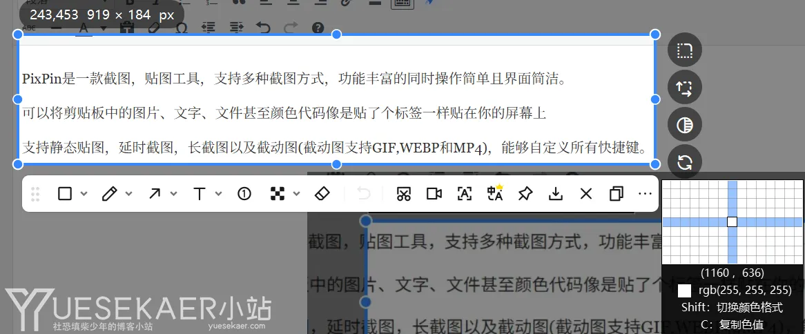 截图工具 PixPin v3.1.4.0 官方便携版插图 截图工具 PixPin v3.1.4.0 官方便携版插图